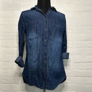 Merona Denim Button-Down Shirt